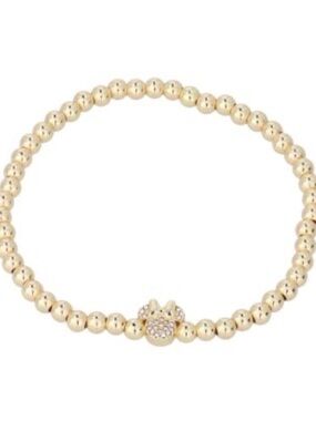 Women's Baublebar Mickey and Friends Minnie Mouse Pave Pisa Bracelet